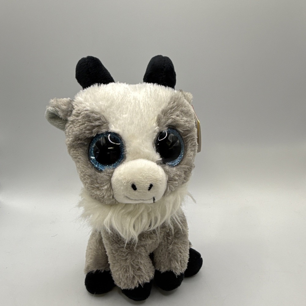 Ty Beanie Boos Gabby Billy Goat 6" Plush Beanie Babies Rare 2017